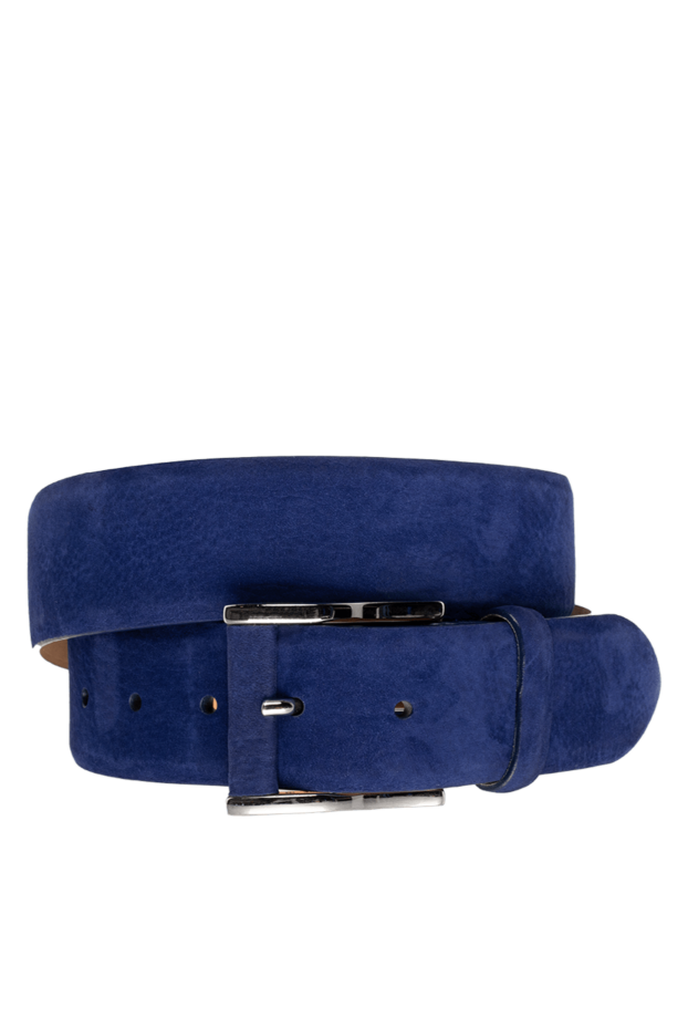 Cesare di Napoli man leather belt blue for men buy with prices and photos 135194 - photo 1