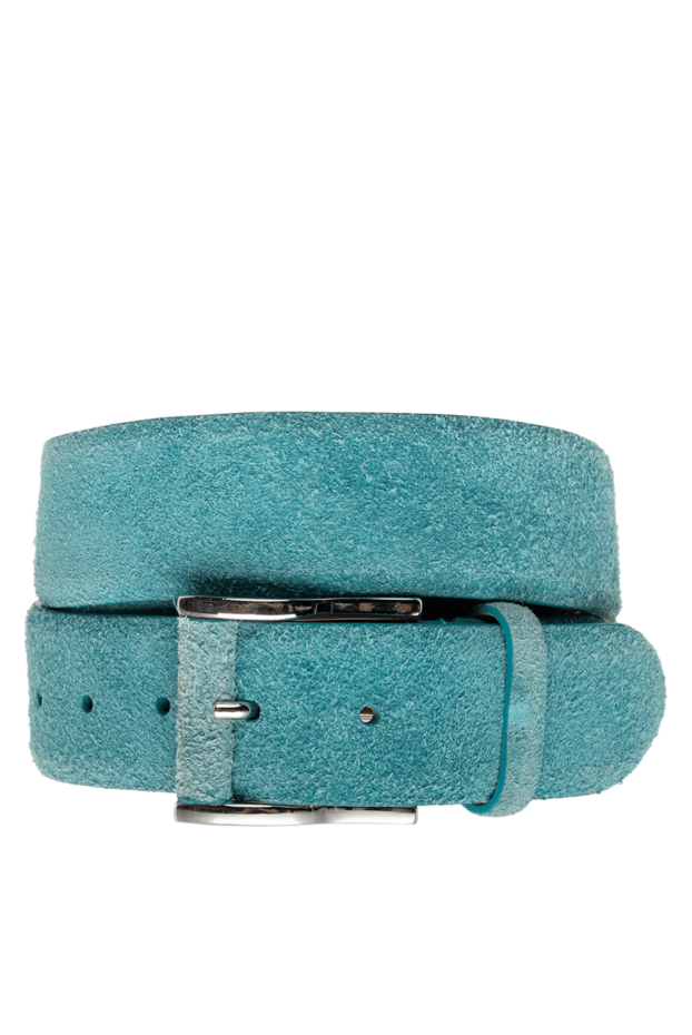 Cesare di Napoli man blue leather belt for men buy with prices and photos 135201 - photo 1