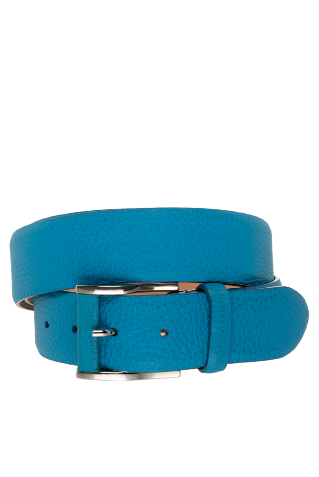 Cesare di Napoli man leather belt blue for men buy with prices and photos 135210 - photo 1