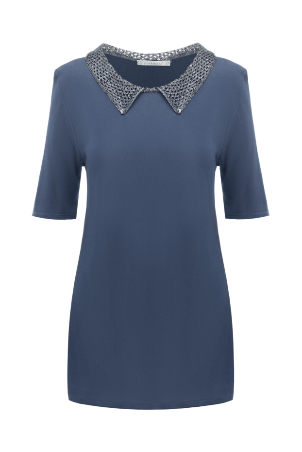 Pashmere woman blue viscose blouse for women buy with prices and photos 135377 - photo 1