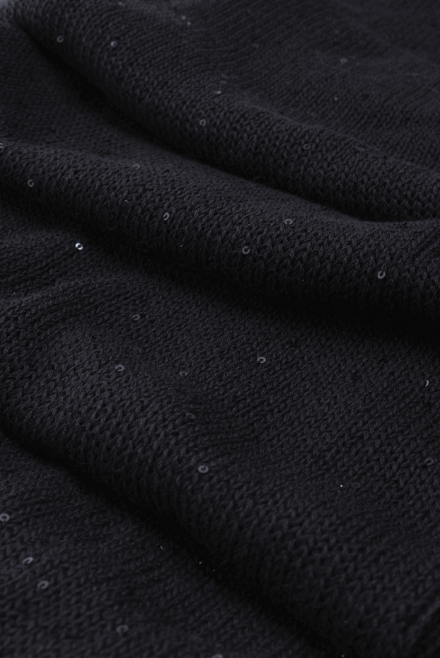 Panicale scarf for women black classic 135508 - photo 3