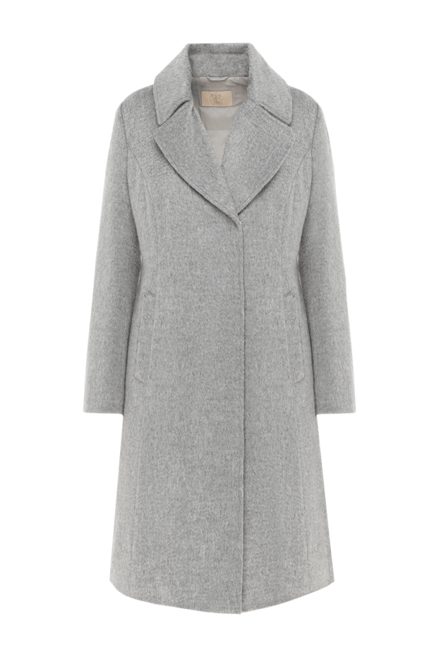 Gallotti gray women's wool coat with jacket-type collar 135550 - photo 1