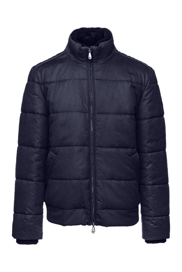 Roger Pinault man down jacket men's cashmere blue buy with prices and photos 135613 - photo 1