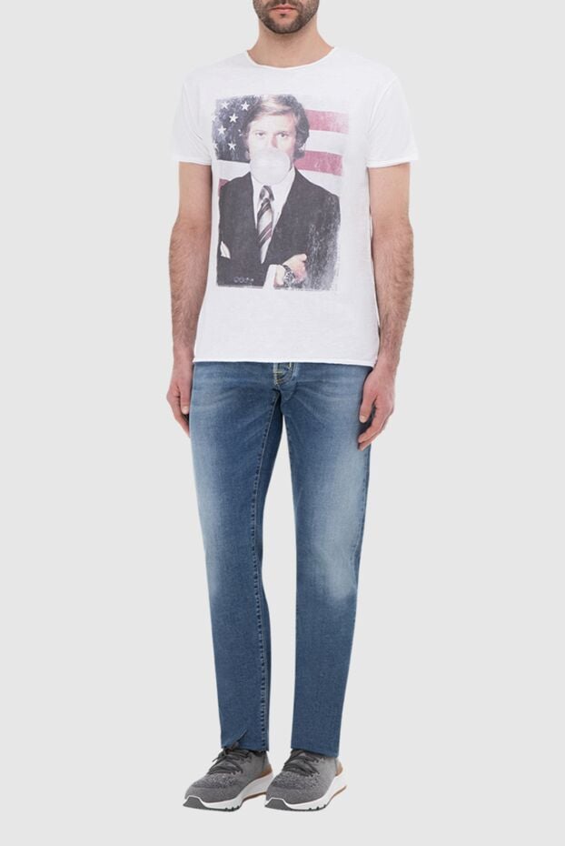1921 T-Shirt мужская футболка белая с принтом роберта редфорда 135706 - фото 2