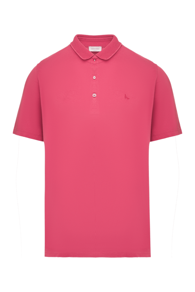 Gran Sasso man cotton polo pink for men buy with prices and photos 135855 - photo 1