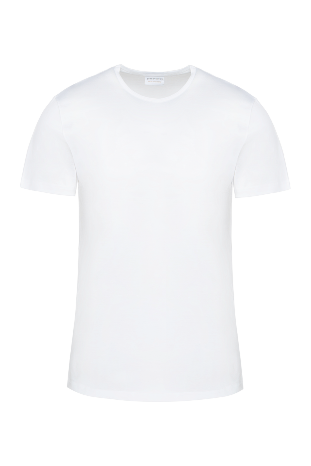 Perofil man white cotton t-shirt for men buy with prices and photos 135950 - photo 1