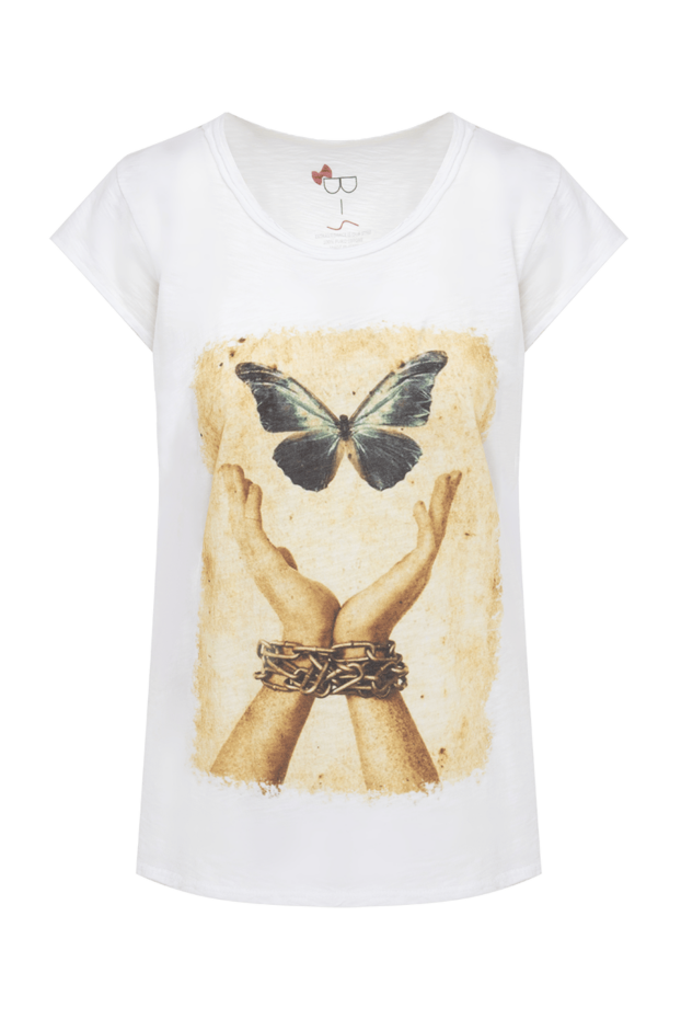 Bisibiglio woman white cotton t-shirt for women buy with prices and photos 136007 - photo 1