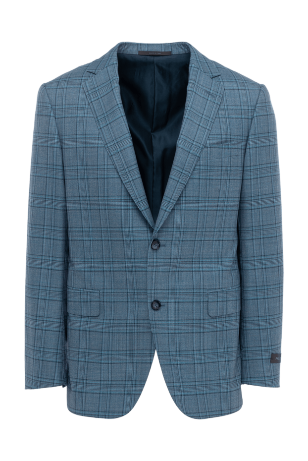 Pal Zileri мужские пиджак из шерсти голубой мужской купить с ценами и фото 136131 - фото 1