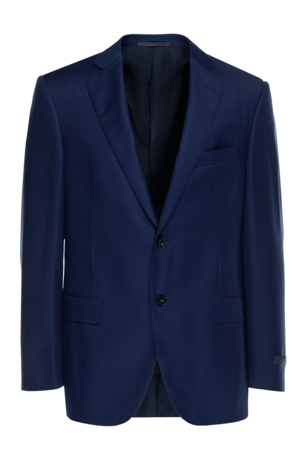 Pal Zileri чоловічі піджак із вовни синій чоловічий купити фото з цінами 136136 - фото 1