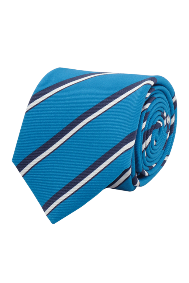 Kiton чоловічі краватка з шовку блакитна чоловіча купити фото з цінами 136770 - фото 1