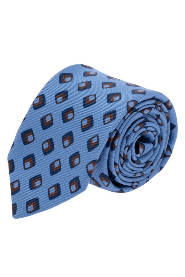 Kiton man blue silk tie for men buy with prices and photos 136771 - photo 1