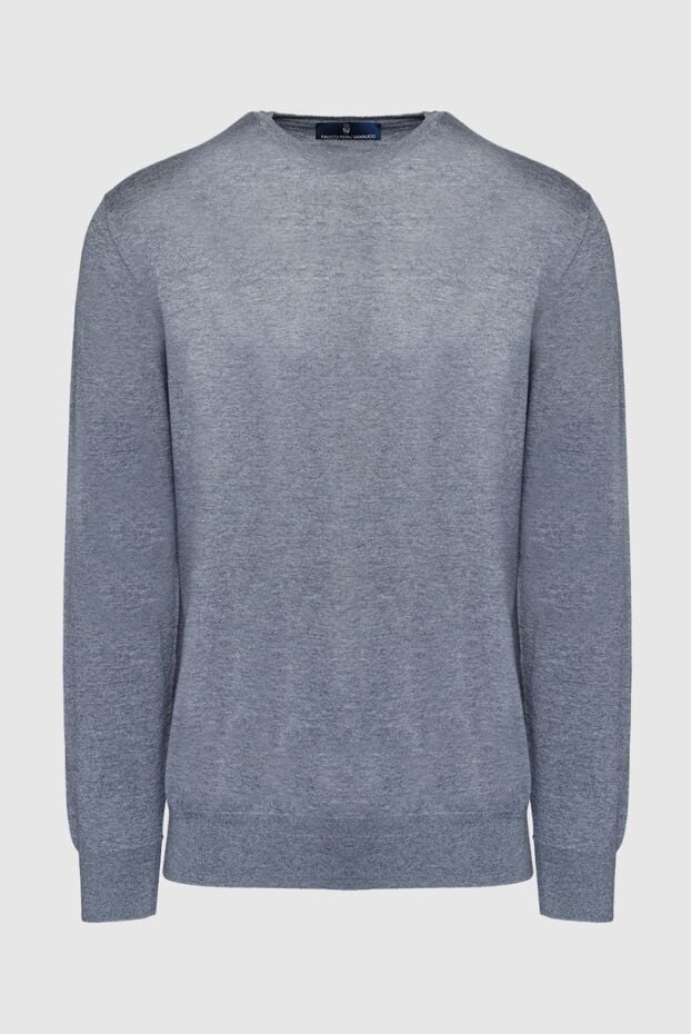 Casheart grey men's jumper made of smooth jerseywool 136832 - photo 1