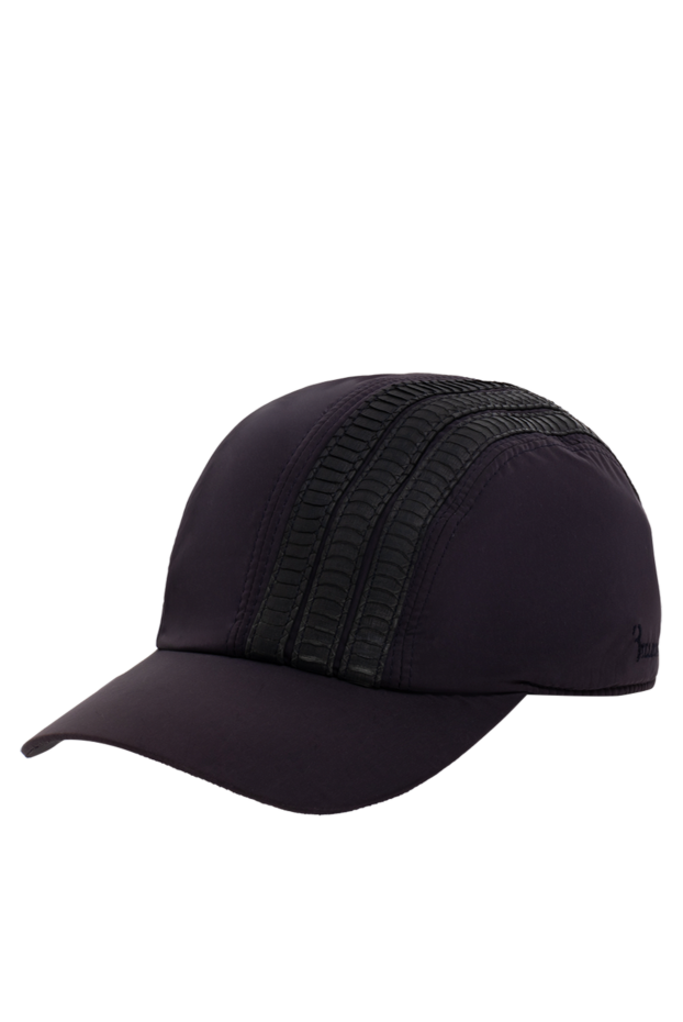 Billionaire cap made of nylon blue for men 136906 - photo 3