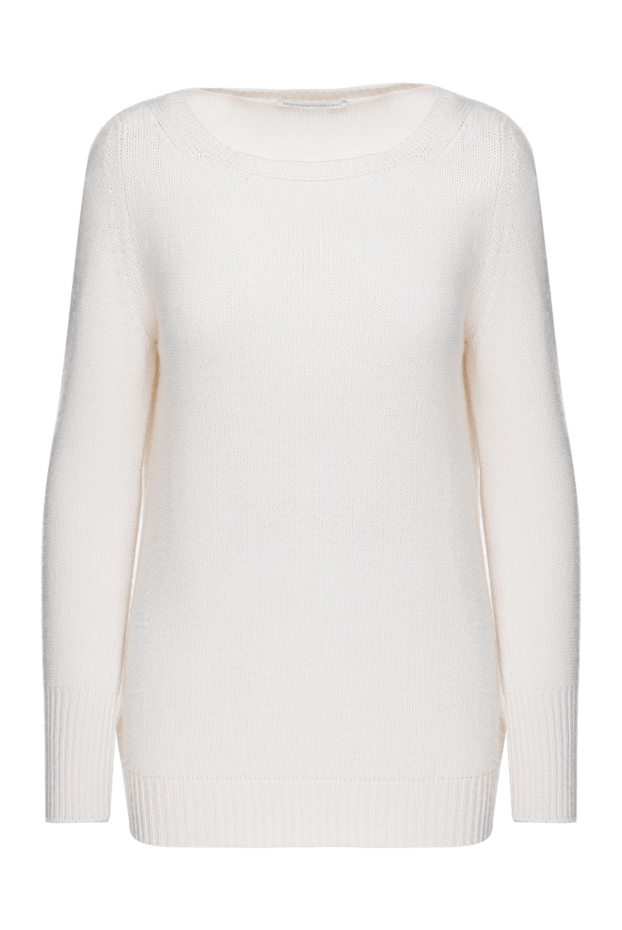Ermanno Scervino woman white cashmere jumper for women buy with prices and photos 136927 - photo 1