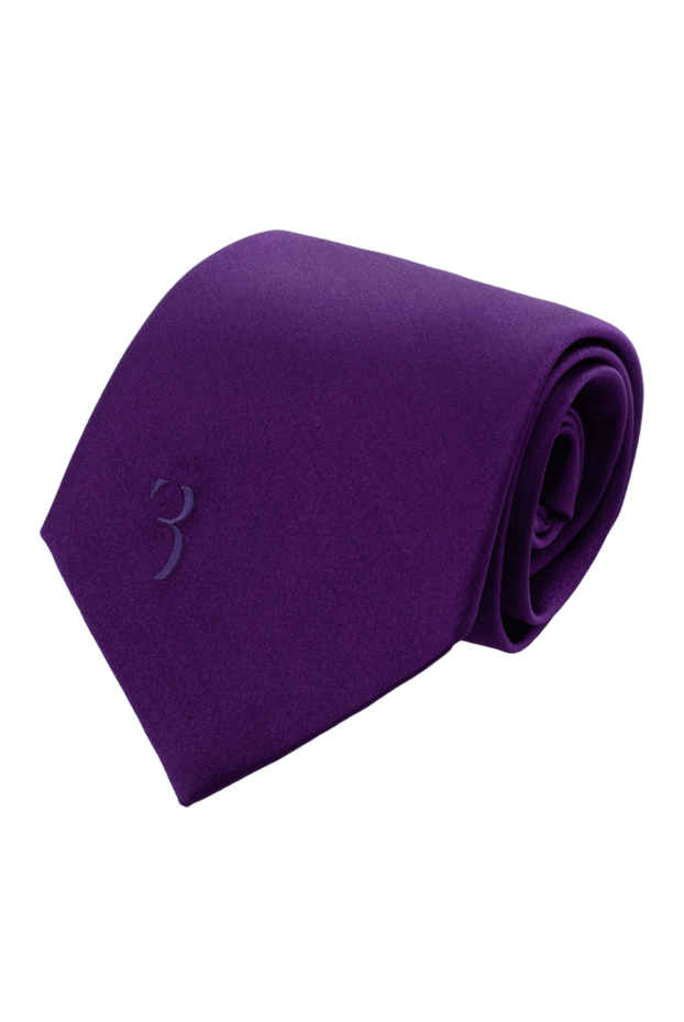 Billionaire мужские галстук из шелка фиолетовый мужской купить с ценами и фото 137124 - фото 1