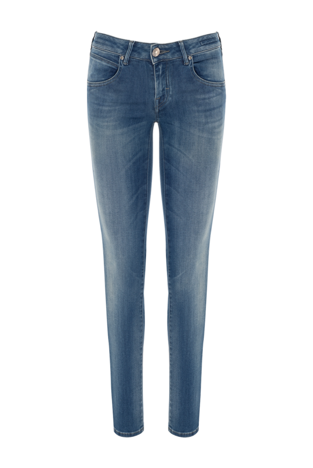 Jacob Cohen woman blue cotton jeans for women buy with prices and photos 137322 - photo 1