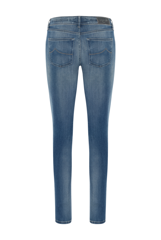 Jacob Cohen женские джинсы из хлопка синие женские купить с ценами и фото 137322 - фото 2