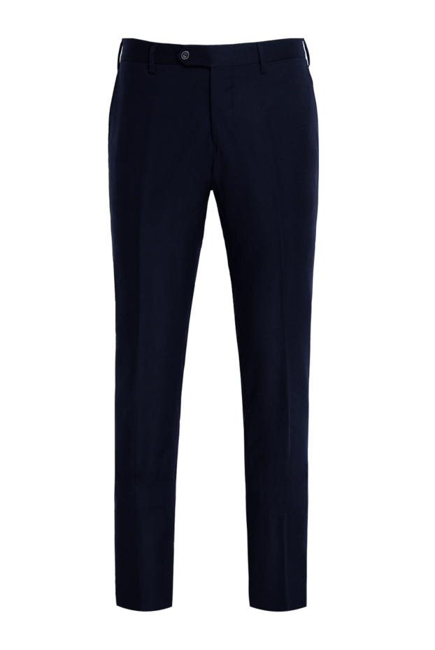 Cesare di Napoli man men's black wool trousers buy with prices and photos 137730 - photo 1