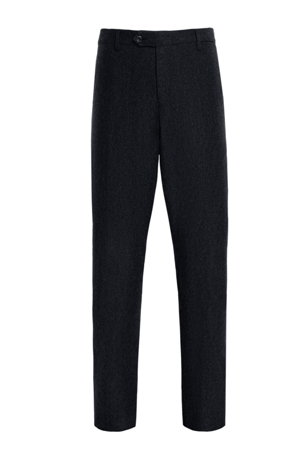 Cesare di Napoli man men's gray wool and cashmere trousers buy with prices and photos 137744 - photo 1