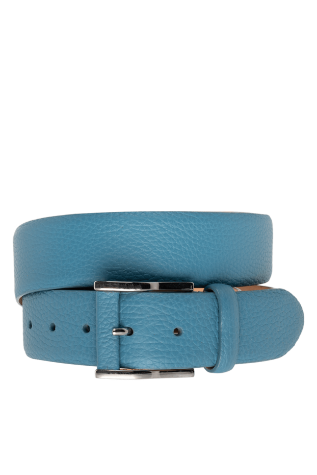 Cesare di Napoli man leather belt blue for men buy with prices and photos 137846 - photo 1