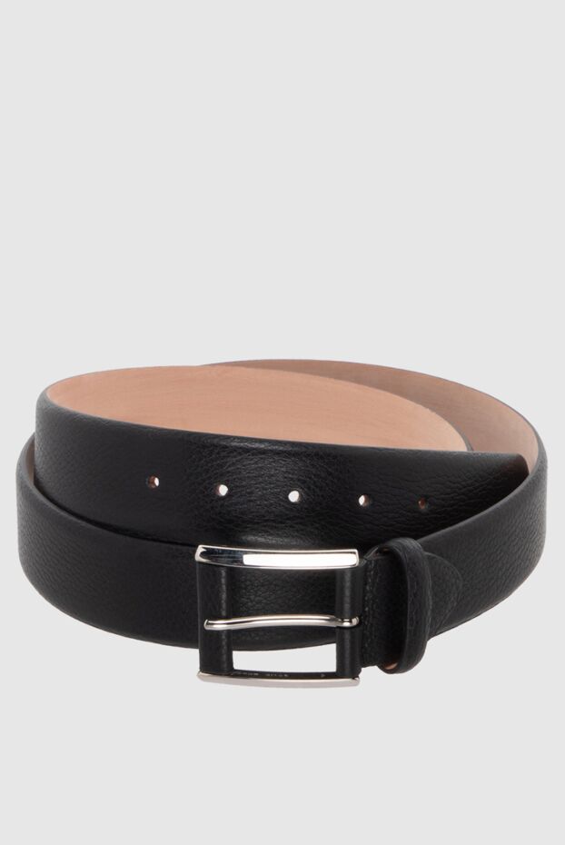 Cesare di Napoli man black leather belt for men buy with prices and photos 137850 - photo 1