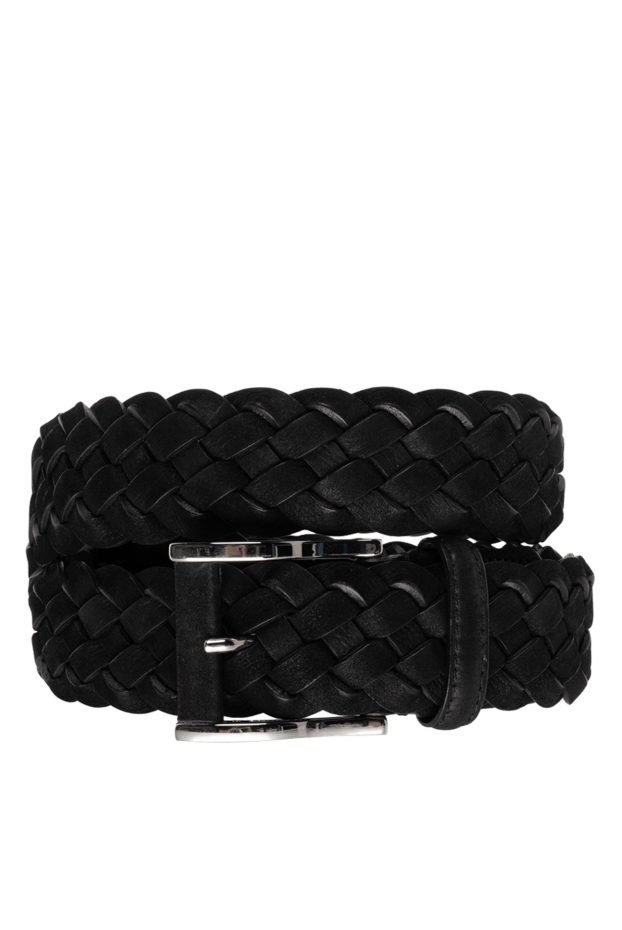 Cesare di Napoli man black leather belt for men buy with prices and photos 137859 - photo 1