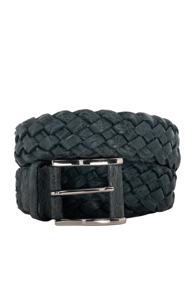 Cesare di Napoli man green alligator belt for men buy with prices and photos 137878 - photo 1