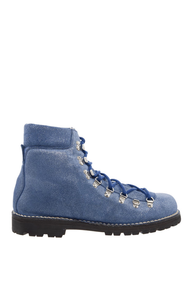 Andrea Ventura woman blue leather boots for women buy with prices and photos 138229 - photo 1