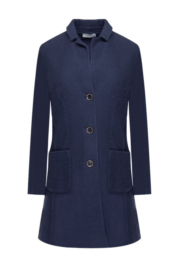 Gran Sasso жіночі пальто синє жіноче купити фото з цінами 138294 - фото 1