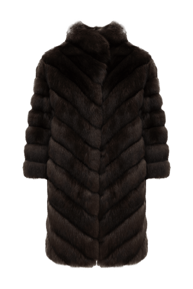 FG Furs woman women's brown sable fur coat buy with prices and photos 138457 - photo 1