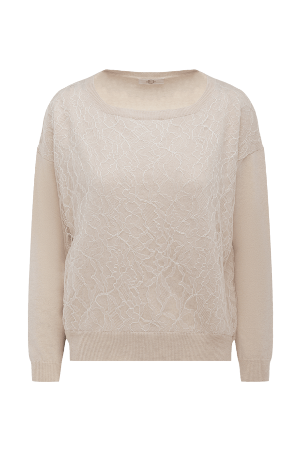 Casheart woman beige wool and cashmere jumper for women buy with prices and photos 138559 - photo 1