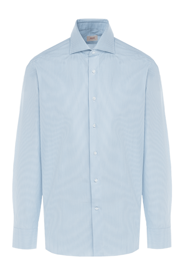 Alessandro Gherardi man blue cotton shirt for men 138691 - photo 1