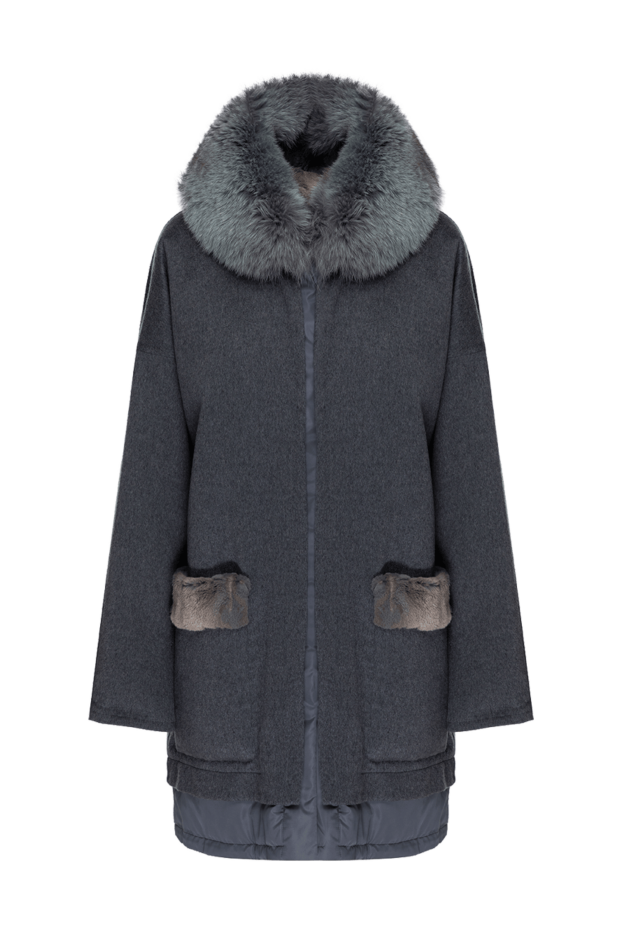 Bilancioni жіночі пальто сіре жіноче купити фото з цінами 139138 - фото 1