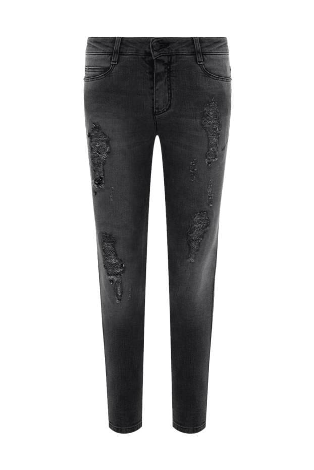 Ermanno Scervino woman gray cotton jeans for women buy with prices and photos 139163 - photo 1