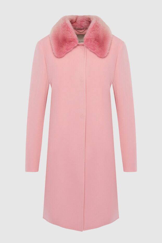 Ermanno Scervino жіночі пальто з вовни рожеве жіноче купити фото з цінами 139176 - фото 1