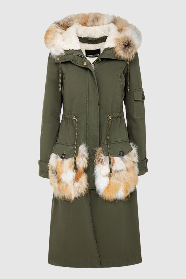 Ermanno Scervino woman green parka for women buy with prices and photos 139177 - photo 1