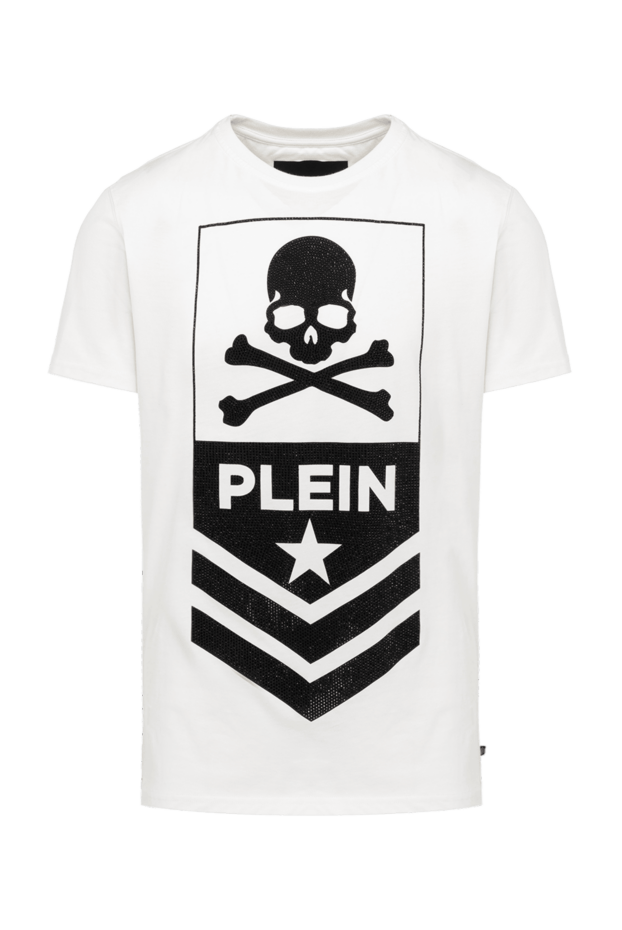 Philipp Plein man white cotton t-shirt for men buy with prices and photos 139221 - photo 1