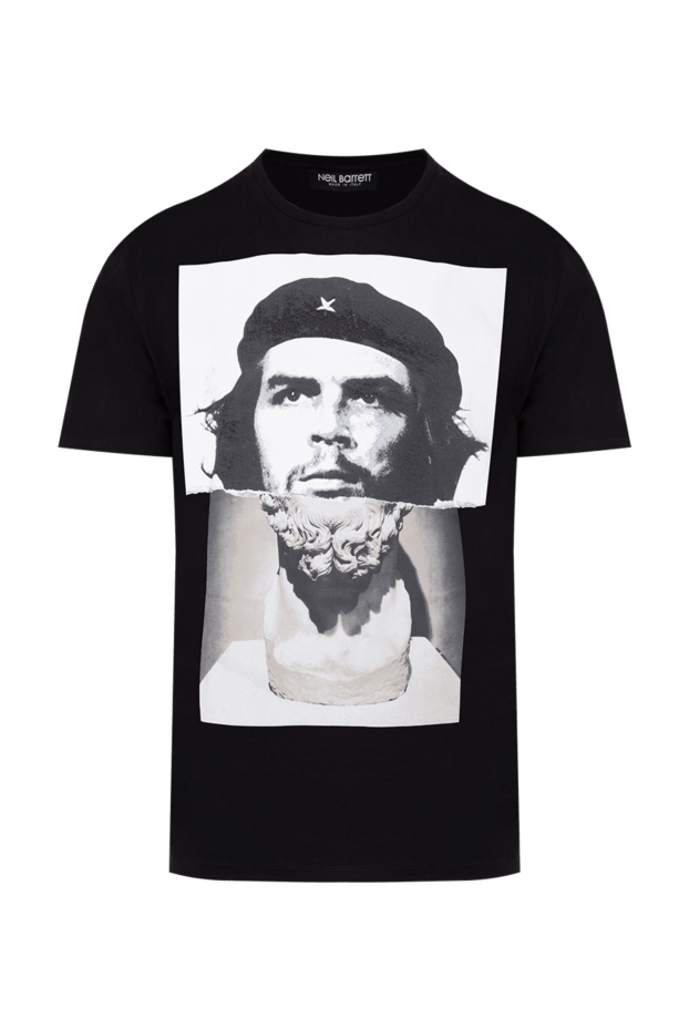 Neil Barrett чоловічі футболка з бавовни чорна чоловіча купити фото з цінами 139488 - фото 1