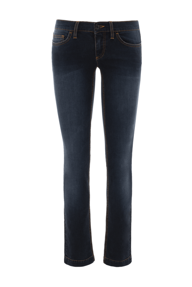 Dolce & Gabbana женские джинсы из хлопка синие женские купить с ценами и фото 139520 - фото 1