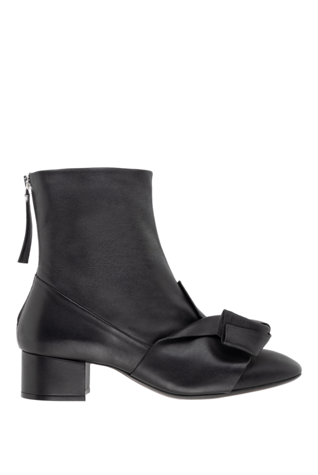 N21 жіночі черевики зі шкіри чорні жіночі купити фото з цінами 139567 - фото 1