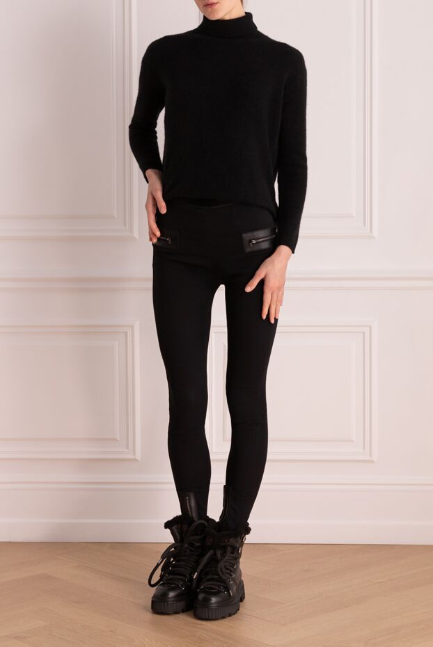 Tom Ford woman black viscose leggings for women buy with prices and photos 139584 - photo 2