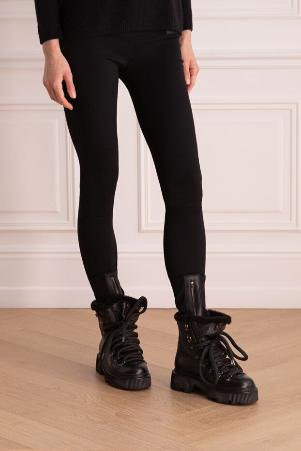 Tom Ford black viscose leggings for women 139584 - photo 3