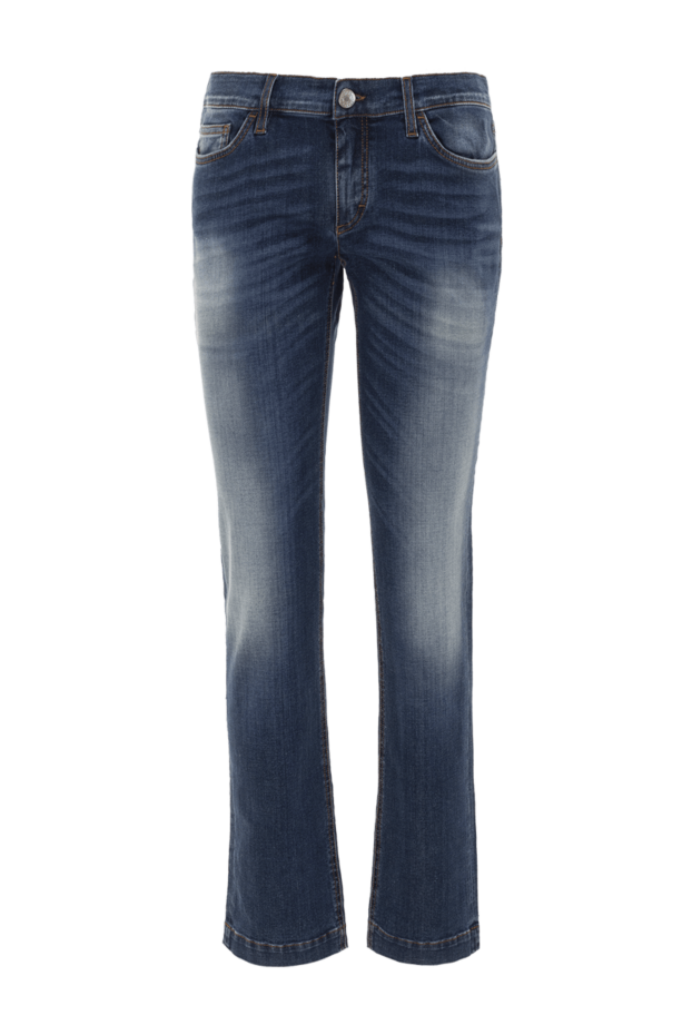 Dolce & Gabbana woman blue cotton jeans for women buy with prices and photos 139607 - photo 1