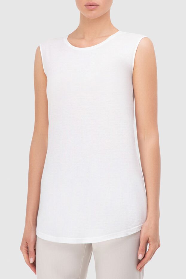 Dolce & Gabbana white cotton top for women 139617 - photo 3