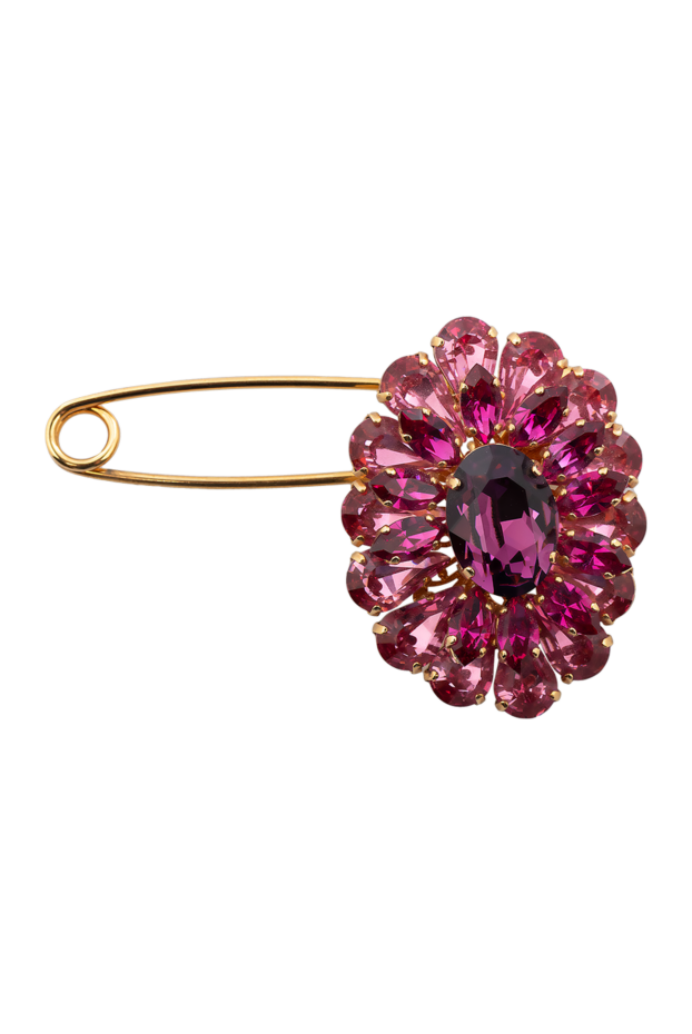 Dolce & Gabbana woman pink metal brooch for women buy with prices and photos 139630 - photo 1