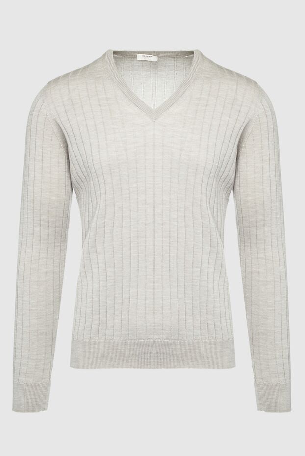 Bilancioni man jumper in cashmere, silk and wool white for men buy with prices and photos 139773 - photo 1