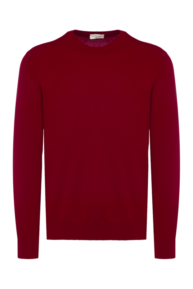 Bilancioni man wool jumper burgundy for men buy with prices and photos 139797 - photo 1