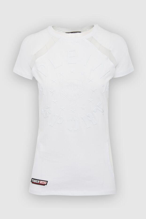 Plein Sport woman white cotton t-shirt for women buy with prices and photos 139852 - photo 1