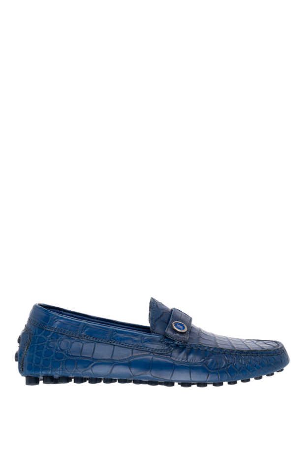 Billionaire man moccasins for men from alligator skin blue buy with prices and photos 139915 - photo 1