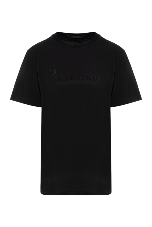 Billionaire man black cotton t-shirt for men buy with prices and photos 140048 - photo 1